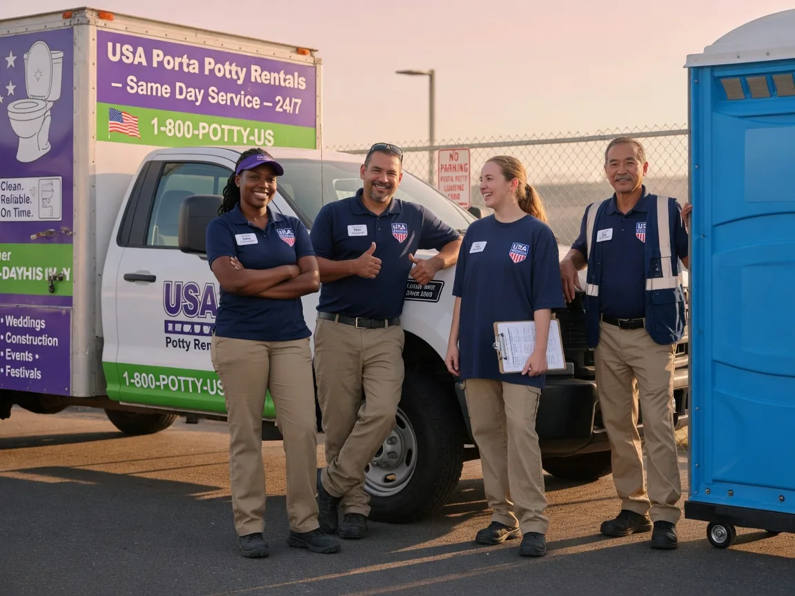 Porta Potty Rental company in Manilla, IN